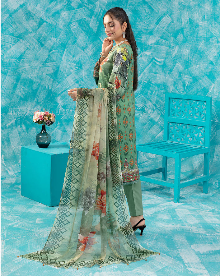 ALEEZAY Viscose PRINT Shirt & Dupatta VOL-2475