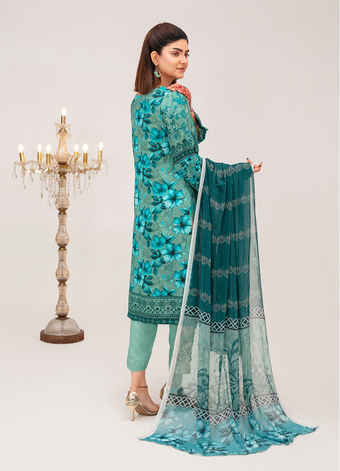 SUNDER Viscose EMB Shirt & Dupatta VOL-2461
