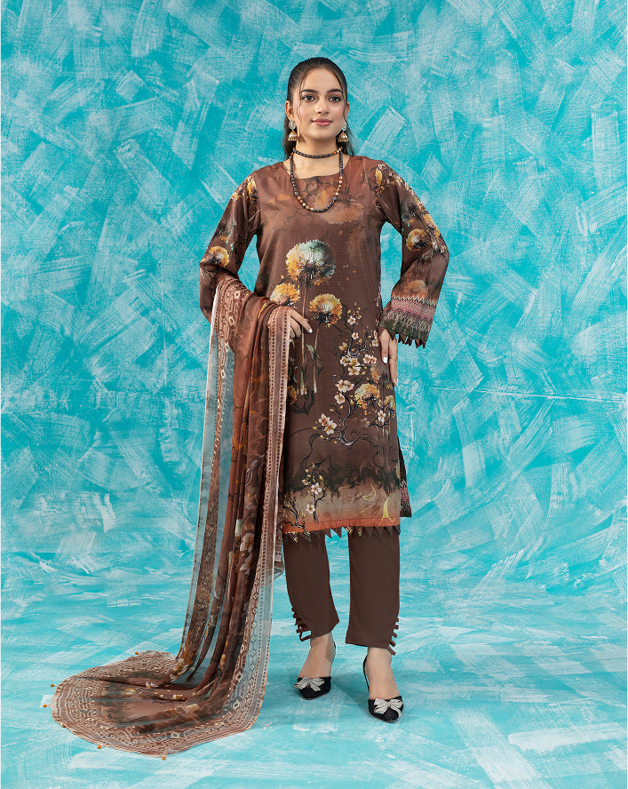 ALEEZAY Viscose PRINT Shirt & Dupatta VOL-2475