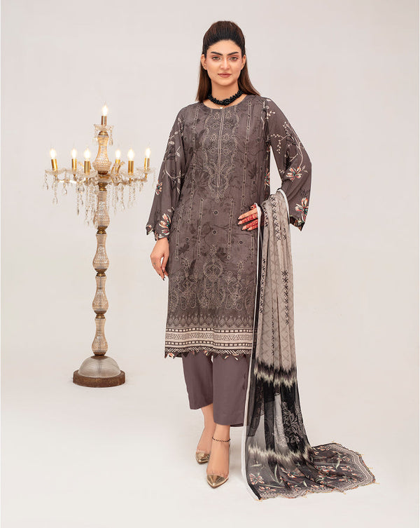 SUNDER Viscose EMB Shirt & Dupatta VOL-2461
