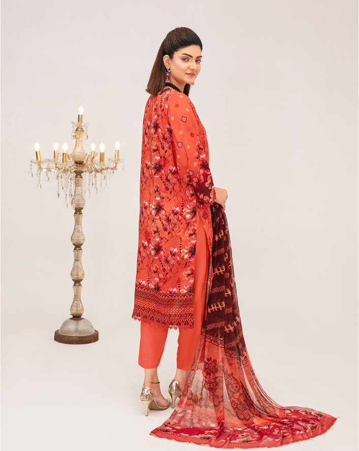SUNDER Viscose EMB Shirt & Dupatta VOL-2461