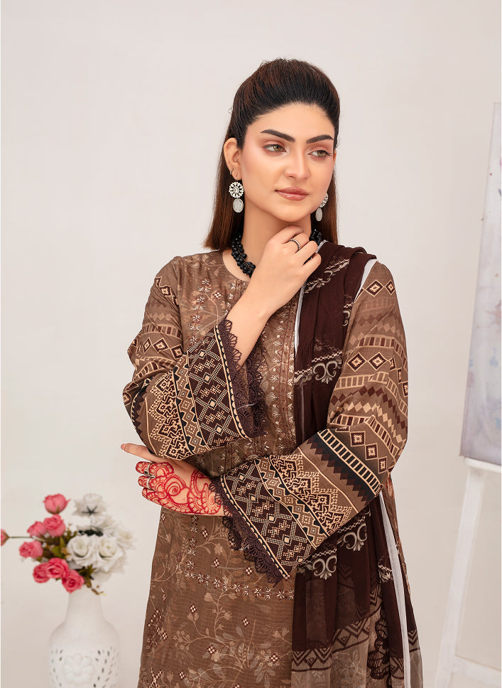 SUNDER Viscose EMB Shirt & Dupatta VOL-2461